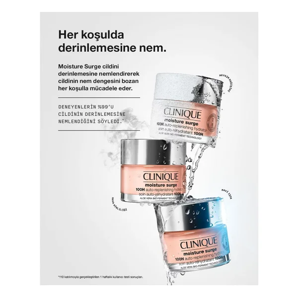 Clinique Moisture Surge 100 Saat Etkili Nemlendirici 30 ml - Görsel 6