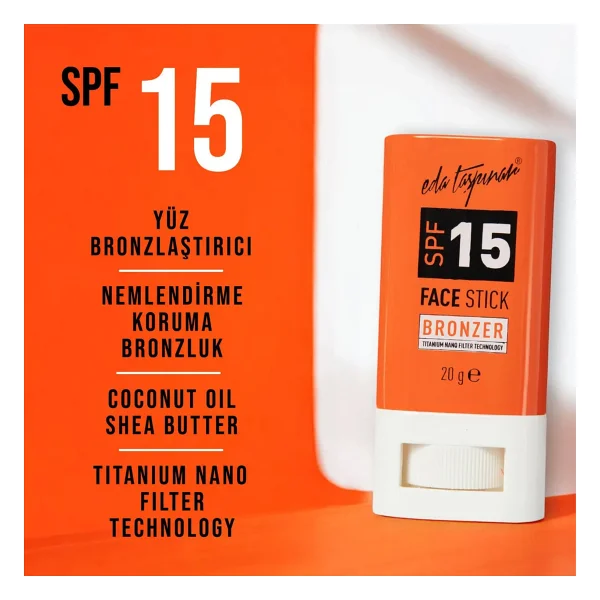 Eda Taşpınar 20 gr 15 Faktör Stick Bronzlaştırıcı - Görsel 5