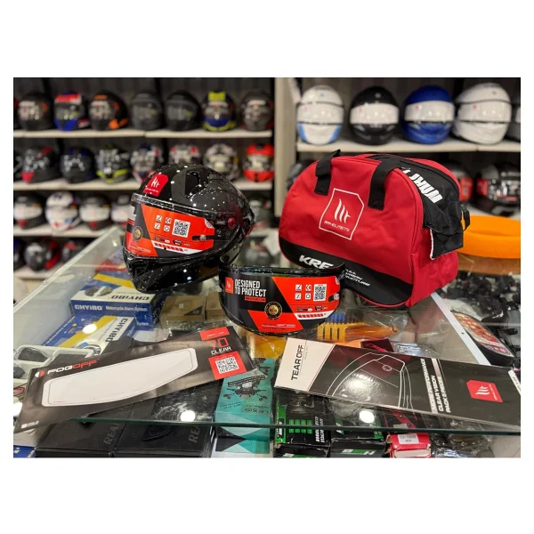 MT Kre Plus Carbon Full Face Motor Kaskı - Görsel 3