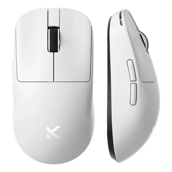 Mchose L7 Pro MC-L7-3 Beyaz Şarjlı Optik Kablolu/Kablosuz Oyuncu Mouse - Görsel 4