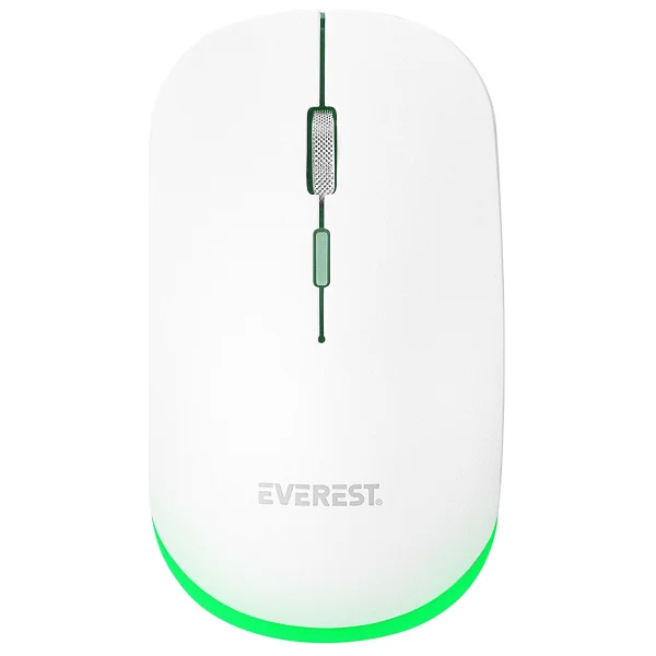Everest KM-1500 Beyaz Şarjlı Kablosuz Klavye Mouse Seti - Görsel 3
