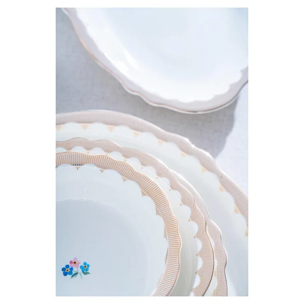 Acar Delphina 58 Parça 12 Kişilik Yemek Takımı - Görsel 4