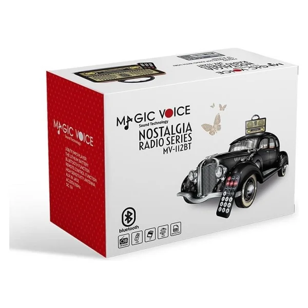 Magicvoice MV-112BT Bluetooth Destekli Nostaljik Radyo - Görsel 8
