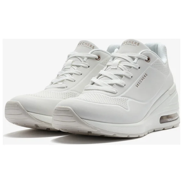 Skechers Million Air Elevated Air 155401 WHT Beyaz Kadın Spor Ayakkabı - Görsel 3