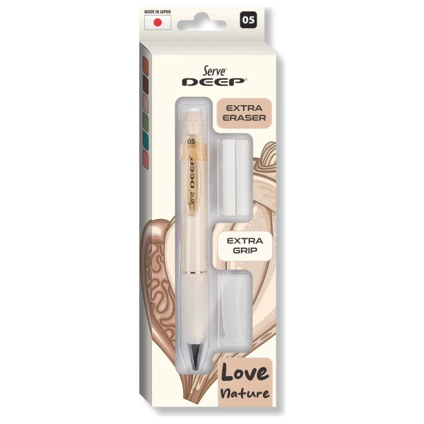 Serve Deep Toprak Serisi 0.5 mm Versatil Uçlu Kalem Seti - Görsel 2