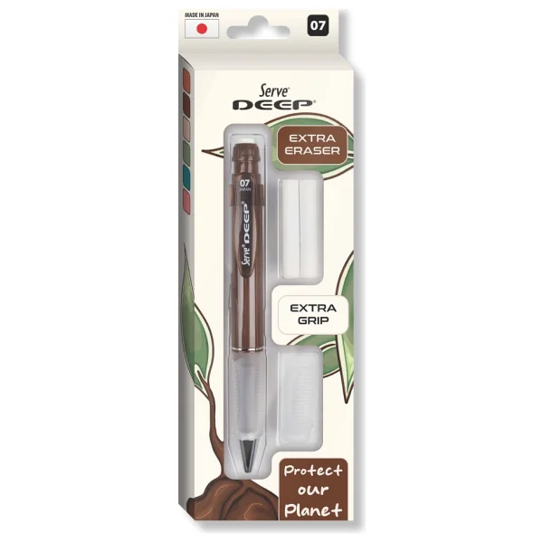Serve Deep Toprak Serisi 0.7 mm Versatil Uçlu Kalem Seti - Görsel 5