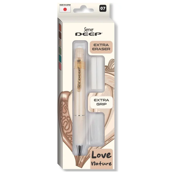Serve Deep Toprak Serisi 0.7 mm Versatil Uçlu Kalem Seti - Görsel 6