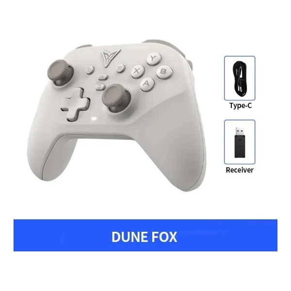 Flydigi Dune Fox Kablosuz Gamepad - Hall Effect Stick - Drift & Dead Zone Yok - Pc/switch/steam Uyumlu - Beyaz - Görsel 3