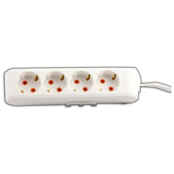 Viko Multi-let 90113402 Topraklı Beyaz 2 m 4'lü Priz - Görsel 2