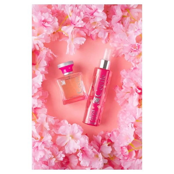 Cecile Diva EDT 100 ml + Vücut Spreyi 150 ml Kadın Parfüm Seti - Görsel 6