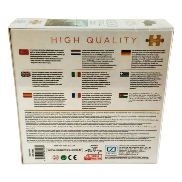 CA Games CA.7062 Eski Yol 1000 Parça Puzzle - Görsel 2