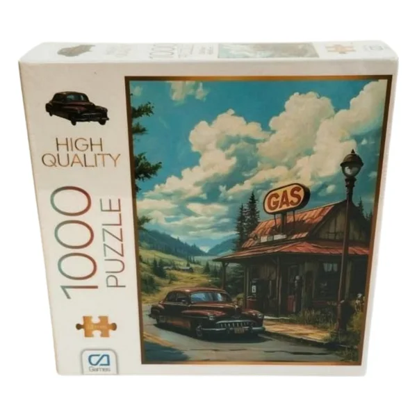 CA Games CA.7062 Eski Yol 1000 Parça Puzzle - Görsel 3
