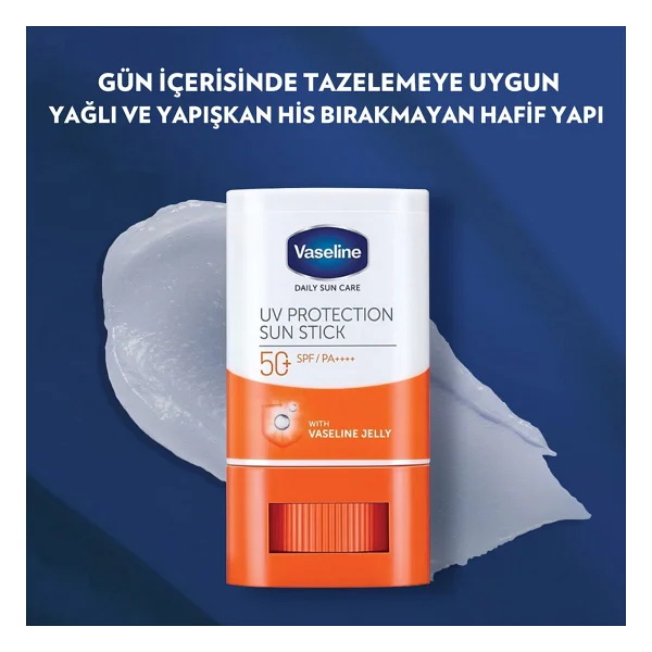 Vaseline Jelly Günlük Koruyucu 15 gr 50 Faktör Stick Güneş Kremi - Görsel 5