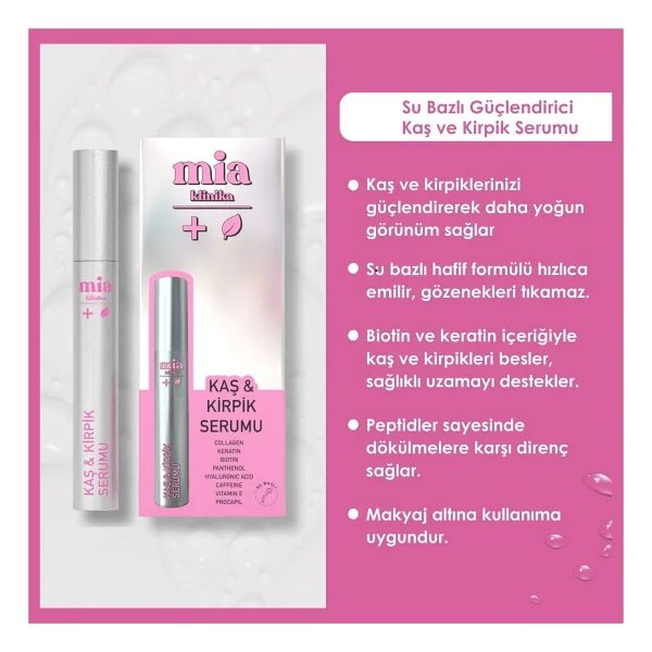Mia Klinika Kaş Kirpik Serumu 6.5 ml - Görsel 4