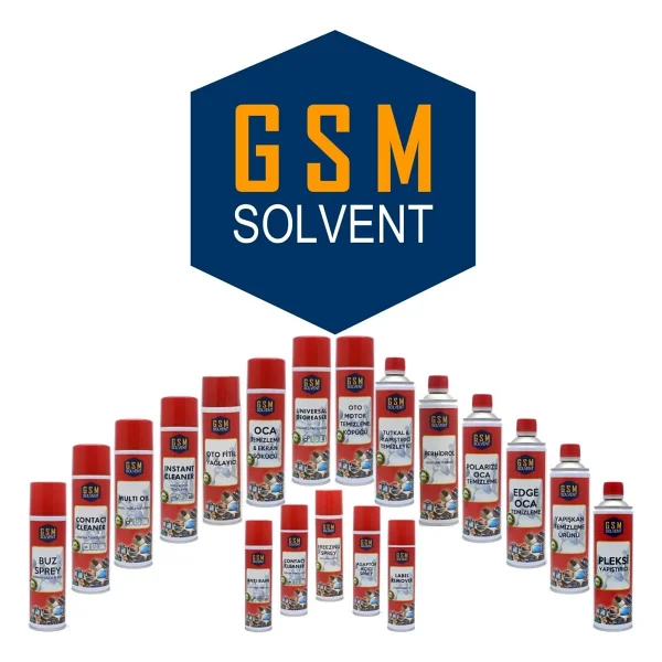 GSM Solvent Plastik Boya Sökücü 600 ml - Görsel 2