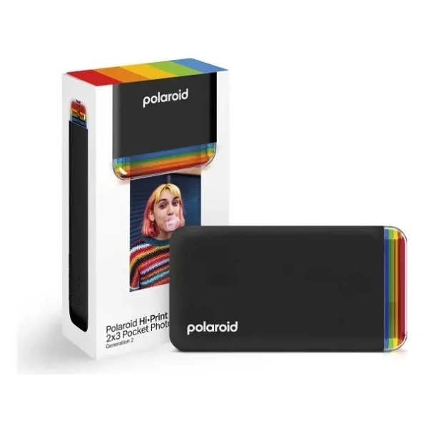 Polaroid Hi-Print Bluetooth Bağlantılı 2X3 Cep Fotoğraf Yazıcısı Siyah Gen2 - Görsel 3