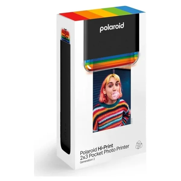 Polaroid Hi-Print Bluetooth Bağlantılı 2X3 Cep Fotoğraf Yazıcısı Siyah Gen2 - Görsel 4