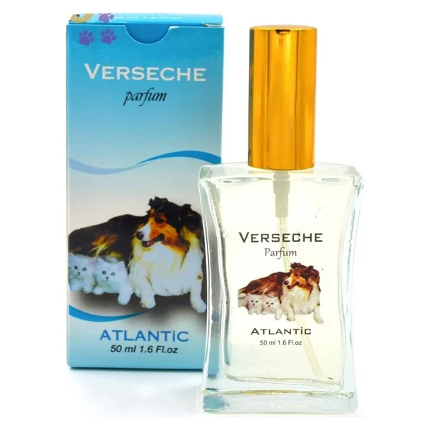 Verseche Atlantic Kedi Köpek Parfümü Cam Şişe 50 ml - Görsel 2