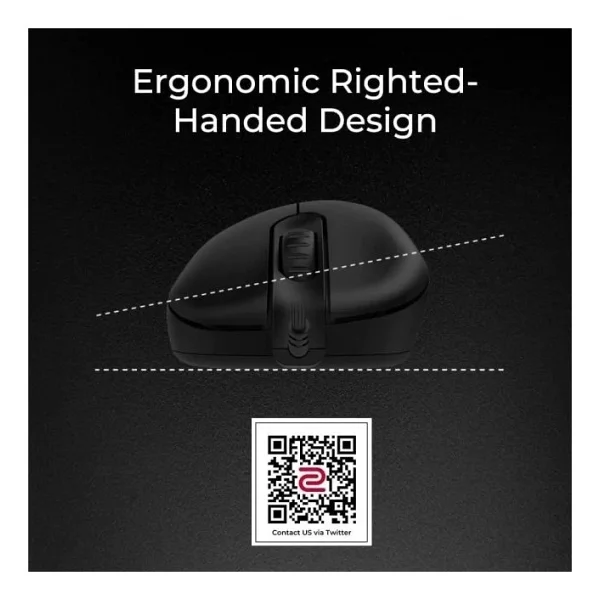 BenQ Zowie EC2-C Paracord Kablolu Optik Oyuncu Mouse - Görsel 2