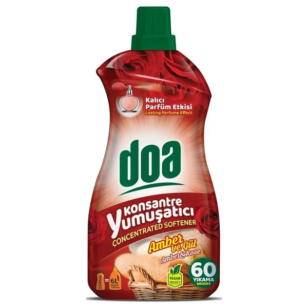 Doa Amber ve Gül Konsantre Yumuşatıcı 1.5 lt - Görsel 2