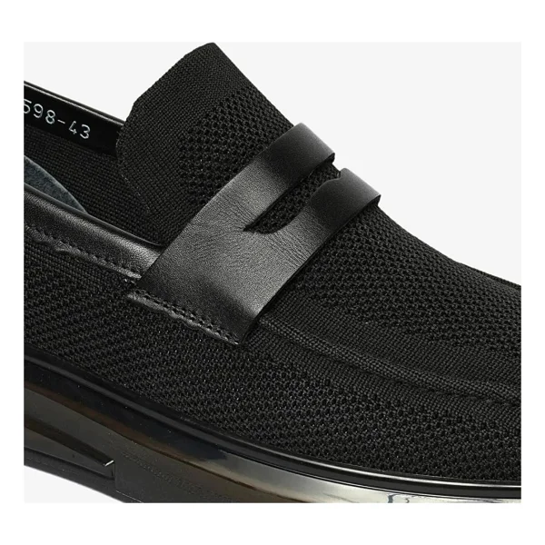 Greyder 62598 Erkek Triko Lastikli Urban Casual Ayakkabı - Siyah - 42 - Görsel 2