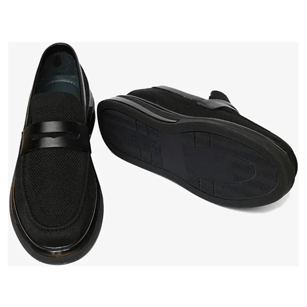 Greyder 62598 Erkek Triko Lastikli Urban Casual Ayakkabı - Siyah - 42 - Görsel 3