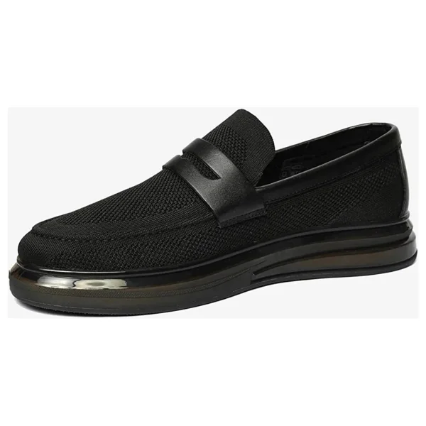 Greyder 62598 Erkek Triko Lastikli Urban Casual Ayakkabı - Siyah - 42 - Görsel 4