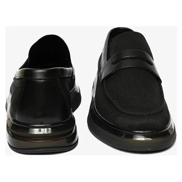 Greyder 62598 Erkek Triko Lastikli Urban Casual Ayakkabı - Siyah - 42 - Görsel 5