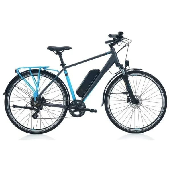 Carraro Elife 2.1 250 W Antrasit-Mavi-Siyah Elektrikli Bisiklet - Görsel 2