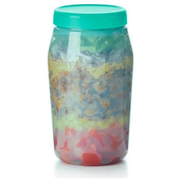 Tupperware Evrensel Serisi Gıda Saklama Kavanozu Deniz Mavisi 825 ml - Görsel 4