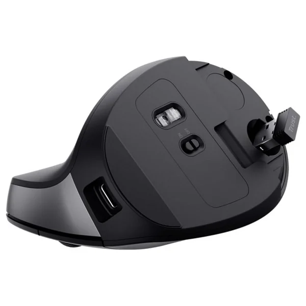 Trust TM-270 Şarjlı Dikey Sessiz Ergonomik Optik Kablosuz Mouse - Görsel 2