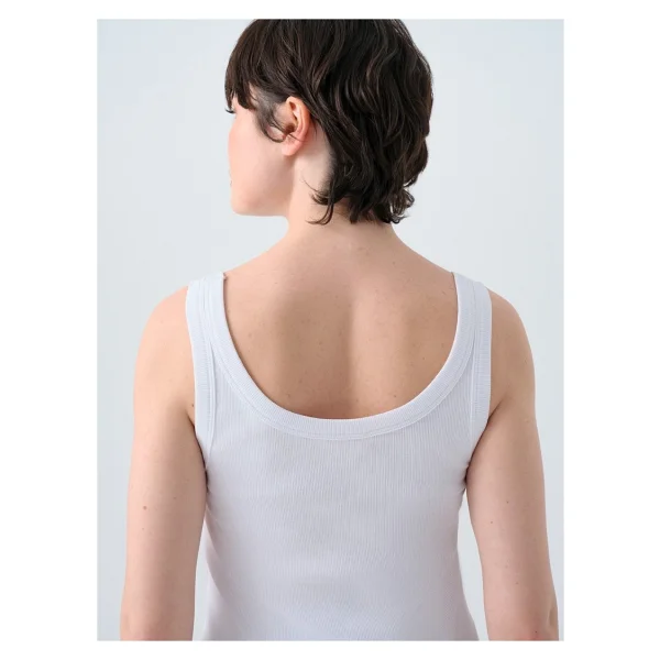 Loft Slim Fit Kadın Atlet - Beyaz - Görsel 5