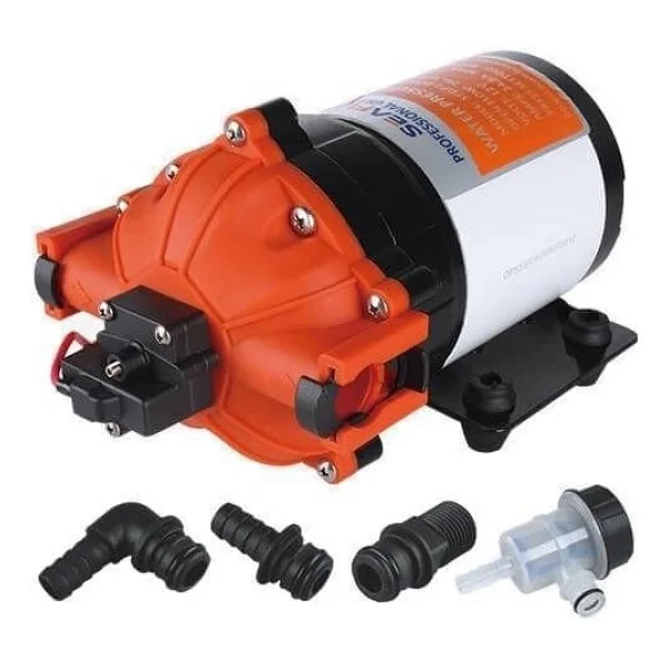 Seaflo 24 Volt Otomatik Hidrofor, Tekne, Yat 26.5 Lt/dk 4.2 Bar SFDP2-070-060-53 - Görsel 2