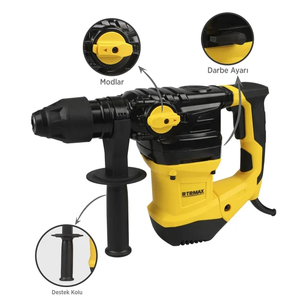 Rtrmax RTM2330 1500 W Kırıcı-Delici - Görsel 3