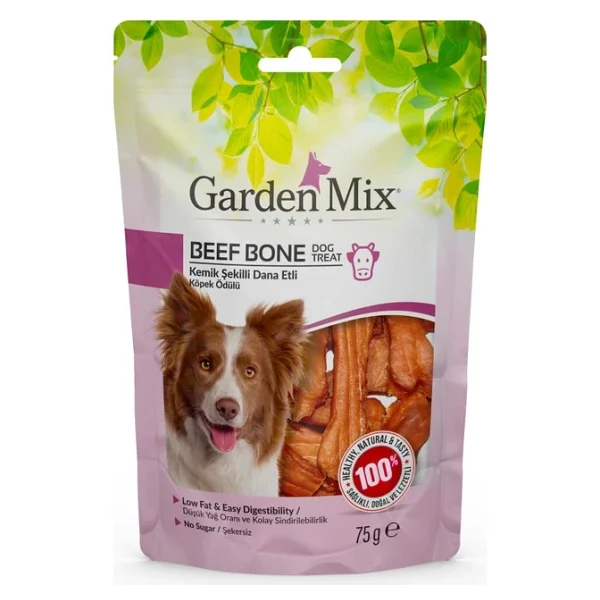Gardenmix Kemik Şekilli Dana Etli 75 gr Köpek Ödül Maması - Görsel 2