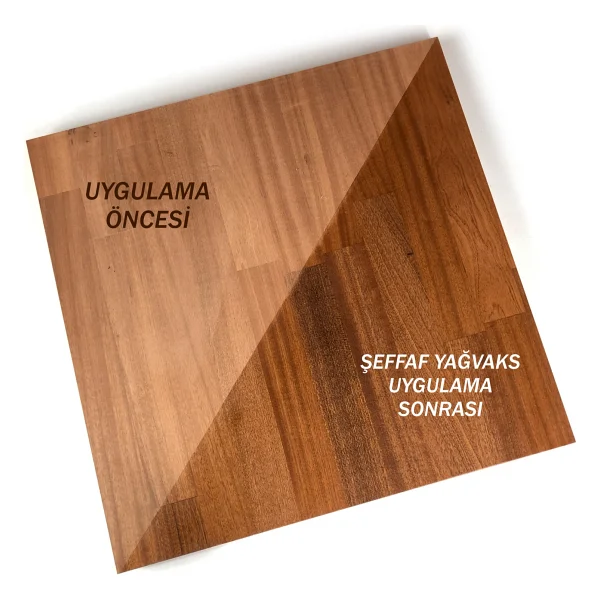 Novelack Ahşap Mutfak Tezgahı Yağı Keten Tohumu Yağwaxı Şeffaf Suya Dayanıklı Ahşap Yağı, Ahşap Mobilya Yağı - 0,75 LİTRE - Görsel 2