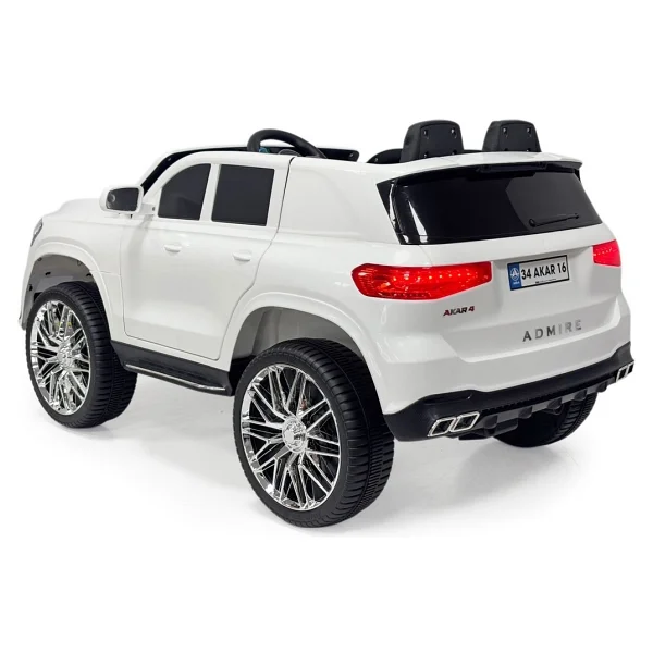 Akar Oyuncak Admire GT 4x2 Beyaz 12 V Uzaktan Kumandalı Akülü Araba - Görsel 3