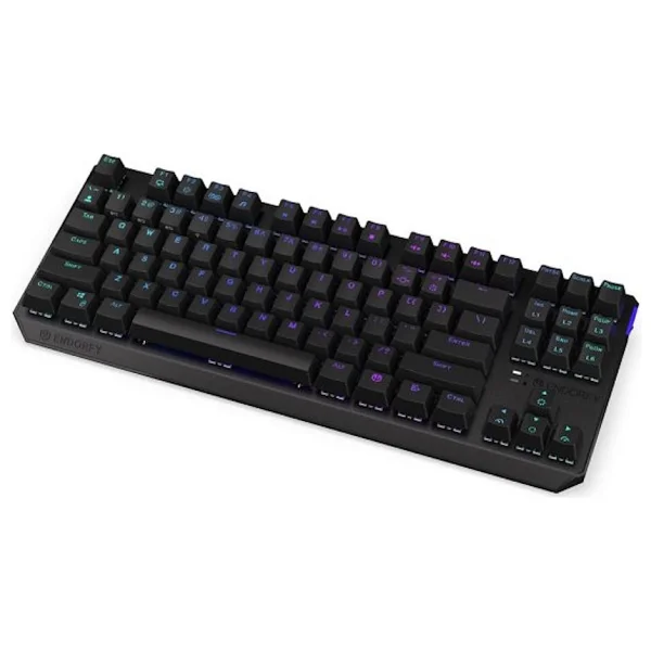 Endorfy Thock EY5A081 RGB TKL Kailh Box Black Switch Kablolu/Kablosuz Mekanik Oyuncu Klavyesi - Görsel 4