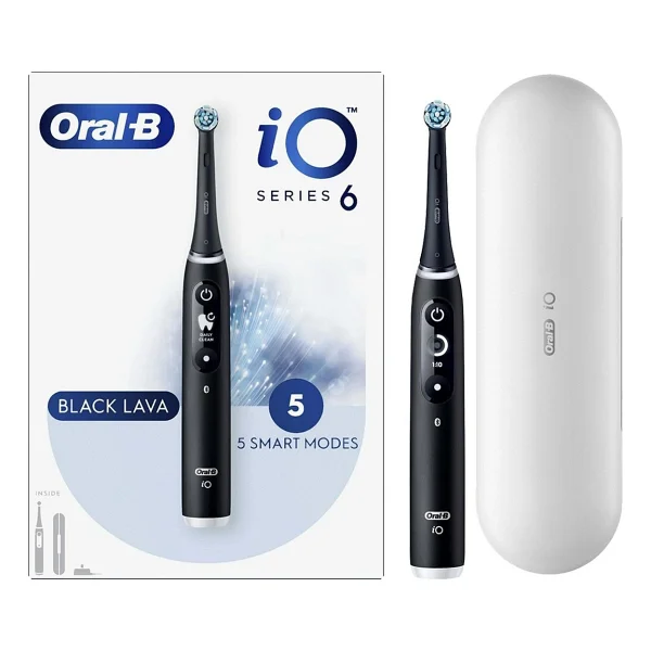 Oral-B iO 6 Siyah Şarjlı Diş Fırçası - Görsel 3