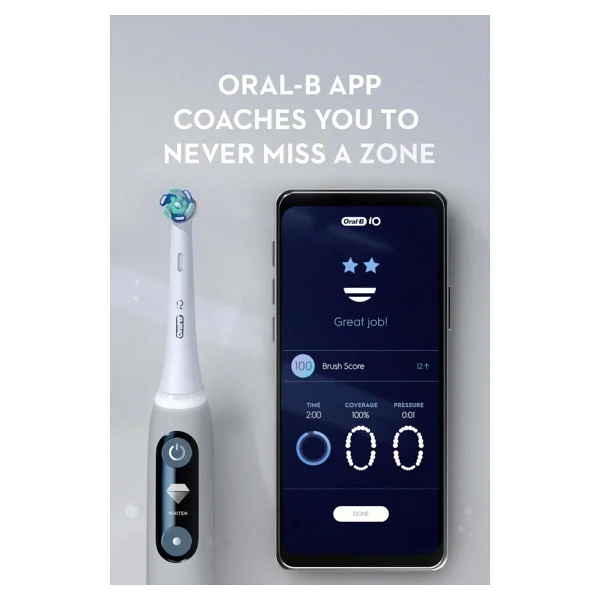Oral-B iO 6 Siyah Şarjlı Diş Fırçası - Görsel 4