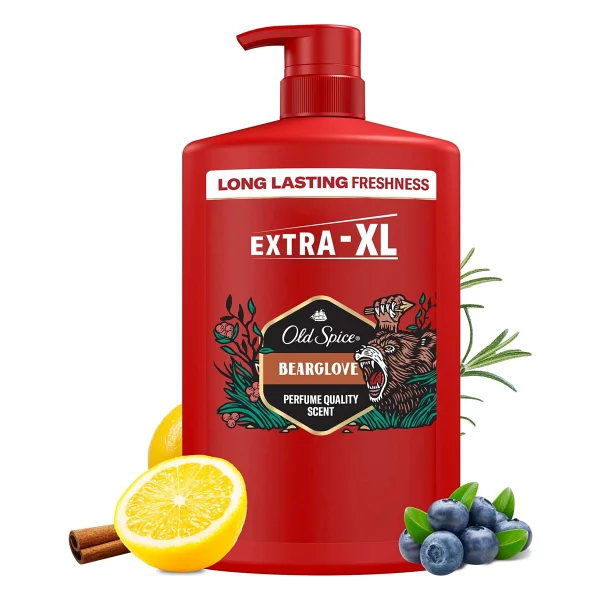 Old Spice Bearglove XXL 1000 ml Erkek Duş Jeli ve Şampuan - Görsel 3