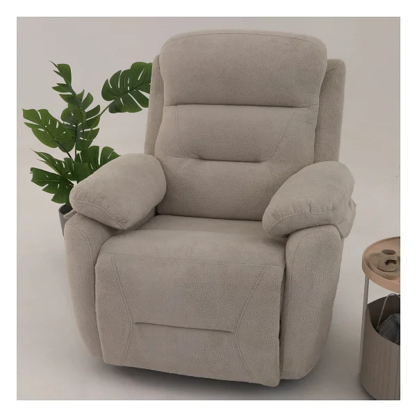 Eymense Comfort Elektrik Mekanizmalı Tv Baba Koltuğu Sallanır Turuncu - Görsel 2