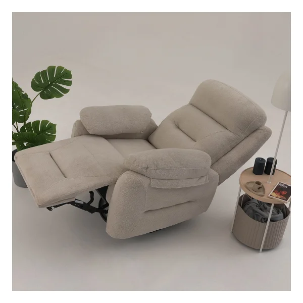 Eymense Comfort Elektrik Mekanizmalı Tv Baba Koltuğu Sallanır Turuncu - Görsel 3