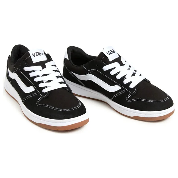 Vans Ryland LS VN000D49BZW1 Siyah-Beyaz Sneaker - Görsel 2