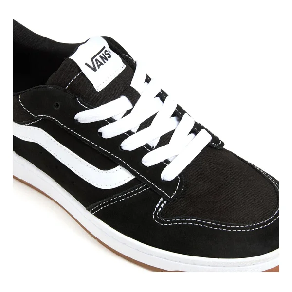Vans Ryland LS VN000D49BZW1 Siyah-Beyaz Sneaker - Görsel 4