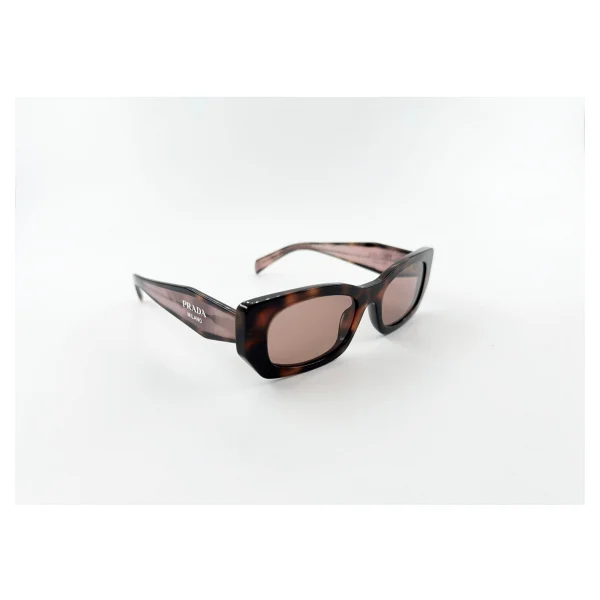 Prada PR B05S 23A60B Mauve Tortoise-Light Brown Kadın Güneş Gözlüğü - Görsel 4
