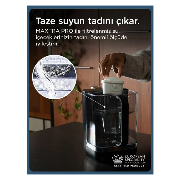 Brita Cube Tezgah Üstü Sıcak Soğuk Arıtmalı Su Sebili - Görsel 3