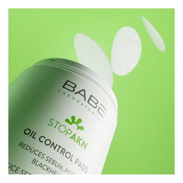 Babe Stop Akn Oil Control Sebum Düzenleyici ve Arındırıcı 60'lı Yüz Temizleme Pedi - Görsel 8