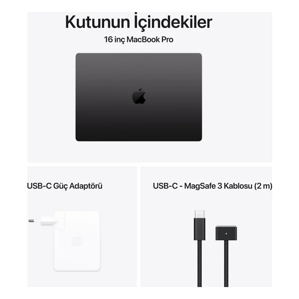 MacBook Pro M4 Max 48 GB 1 TB SSD 16.2" Notebook - Görsel 8