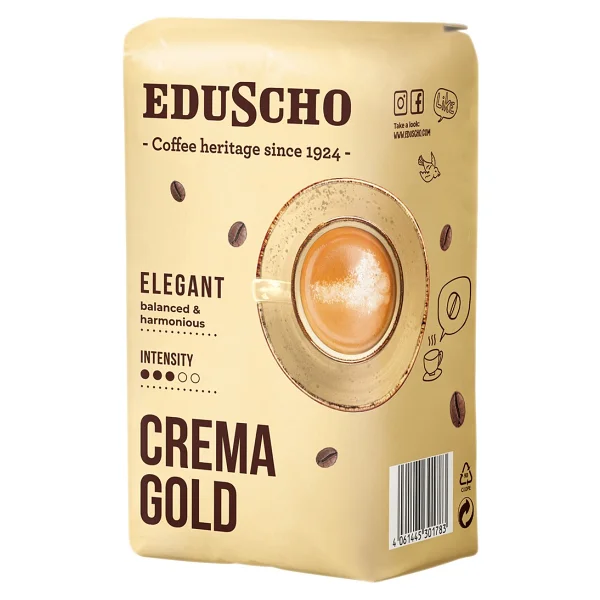 Tchibo Eduscho Elegant Crema Gold Çekirdek Kahve 500 gr - Görsel 3